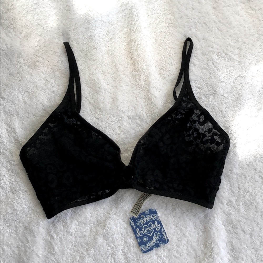 Free People Toni Bralette in Black size XS - Picture 9 of 9